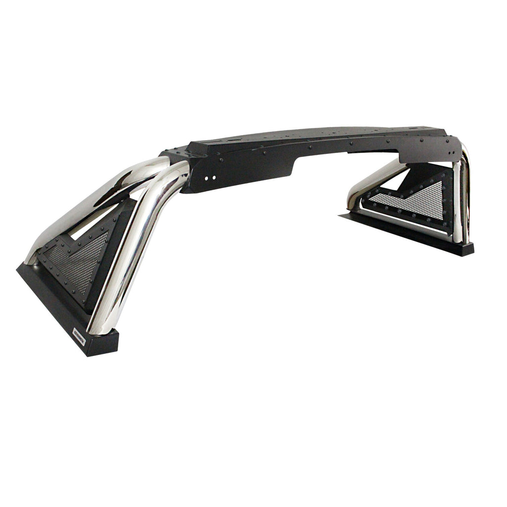 Go Rhino 911000PS Sport Bar 2.0 for Full-Sized Trucks for Select Chevrolet Silverado 1500, Chevrolet Silverado LD, Chevrolet Silverado HD, Chevrolet Silverado HD, Dodge Ram 1500, Dodge Ram 2500, Dodge Ram 3500, Ford F-150, GMC Sierra 1500, GMC Sierra