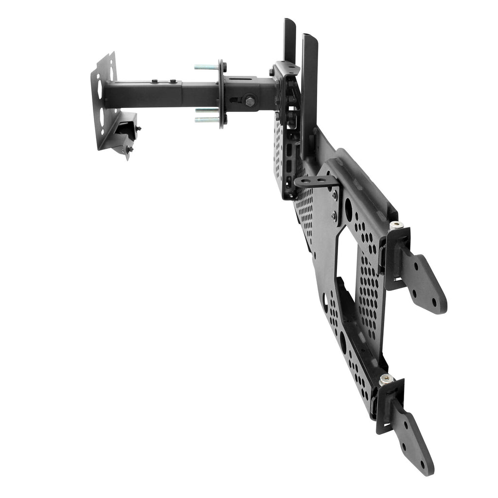 Go Rhino 27137T Rockline Low Profile Body Mount Tire Carrier For Jeep for Select Jeep Wrangler