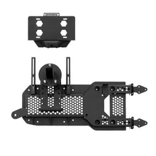 Load image into Gallery viewer, Go Rhino 27137T Rockline Low Profile Body Mount Tire Carrier For Jeep for Select Jeep Wrangler