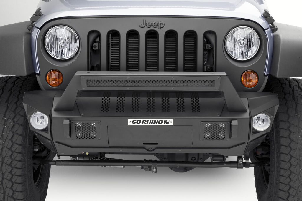 Go Rhino 25102T Trailline 20 - Light Mount Bar For Jeep for Select Ford Bronco, Jeep Gladiator, Jeep Wrangler, Jeep Wrangler JK