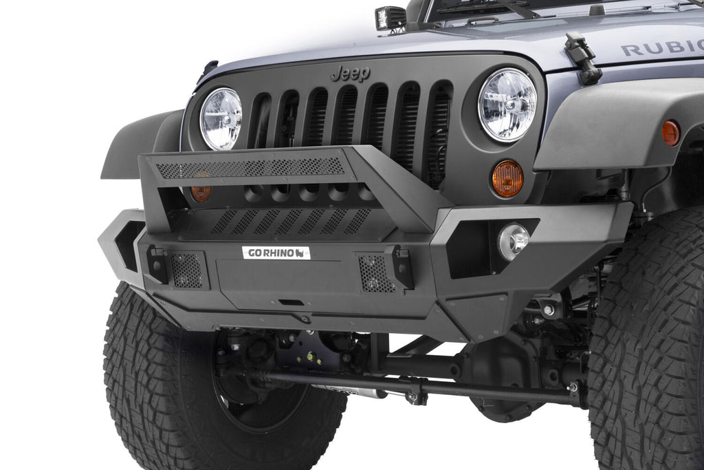 Go Rhino 25102T Trailline 20 - Light Mount Bar For Jeep for Select Ford Bronco, Jeep Gladiator, Jeep Wrangler, Jeep Wrangler JK