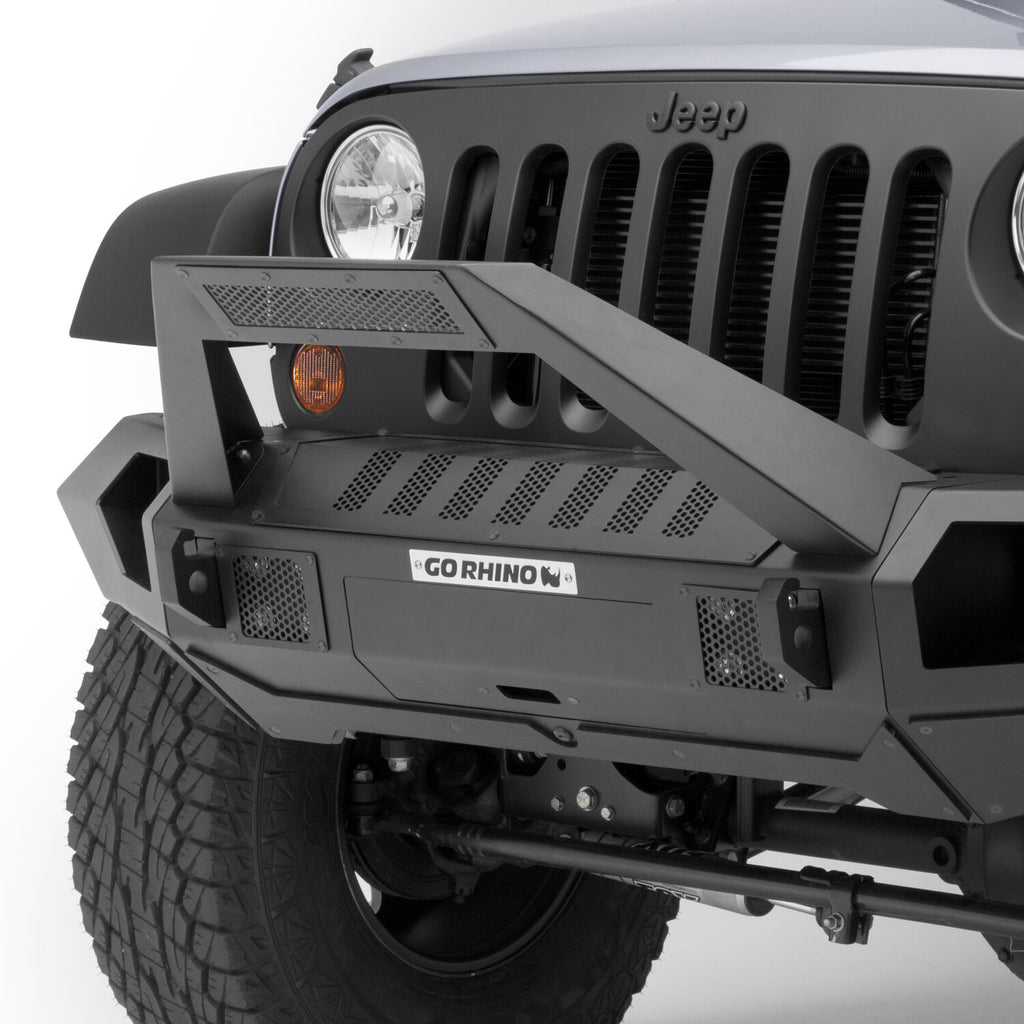 Go Rhino 25103T Trailline 30 - Light Mount Bar For Jeep for Select Jeep Gladiator, Jeep Wrangler, Jeep Wrangler JK