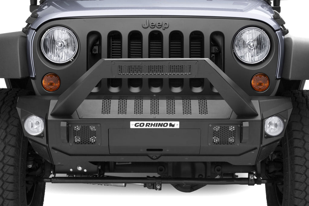 Go Rhino 25103T Trailline 30 - Light Mount Bar For Jeep for Select Jeep Gladiator, Jeep Wrangler, Jeep Wrangler JK