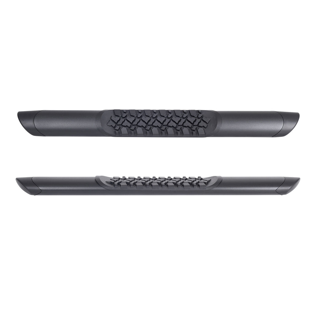 Go Rhino V3492652T V-Series V3 Aluminum Side Steps and Mounting Brackets Kit - Textured Black for Select Jeep Wrangler, Jeep Wrangler JK