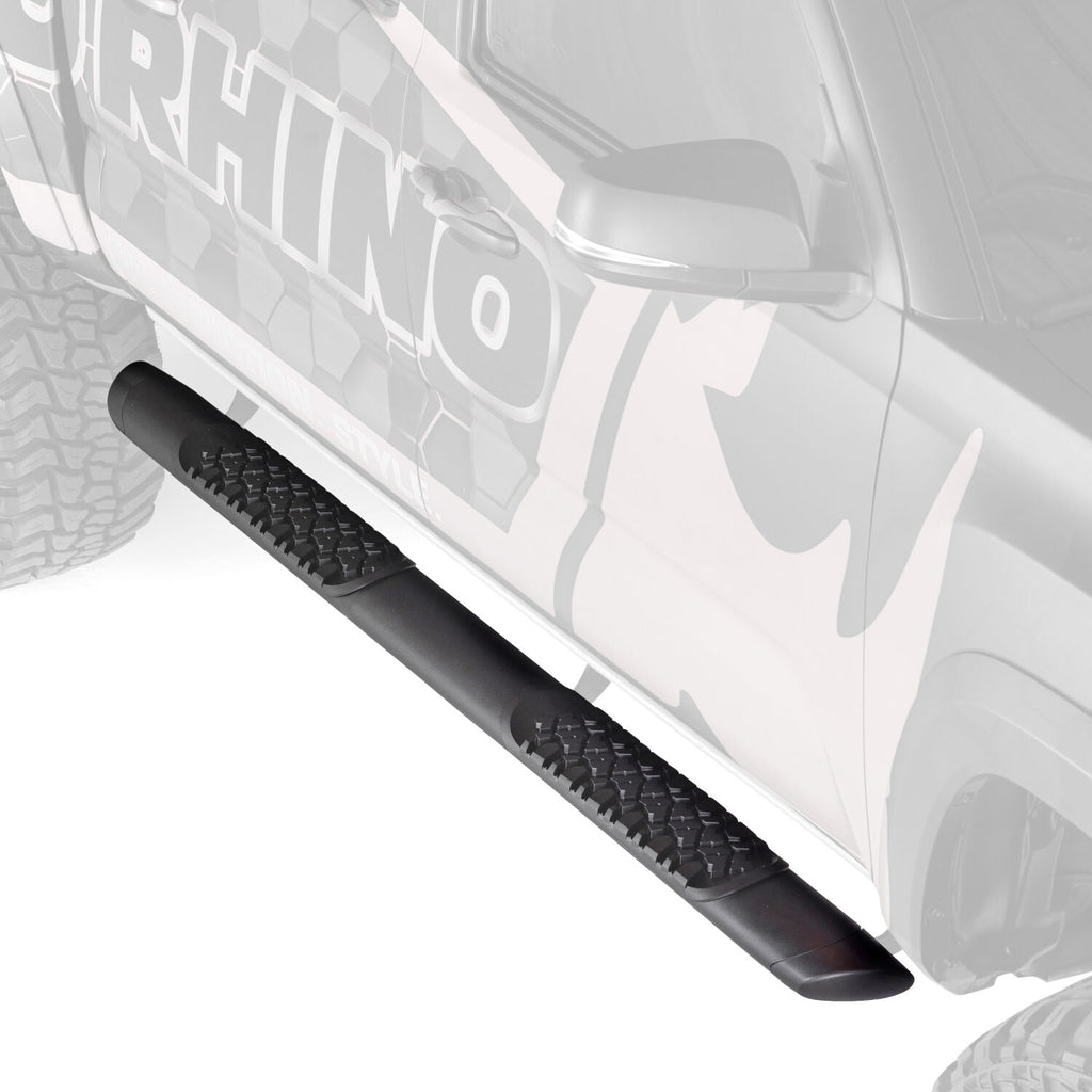 Go Rhino V3439980T V-Series V3 Aluminum Side Steps and Mounting Brackets Kit - Textured Black for Select Ram