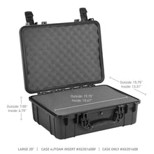 Load image into Gallery viewer, Go Rhino XG201608F Xventure Gear Hard Case With Foam - Large Box 20"