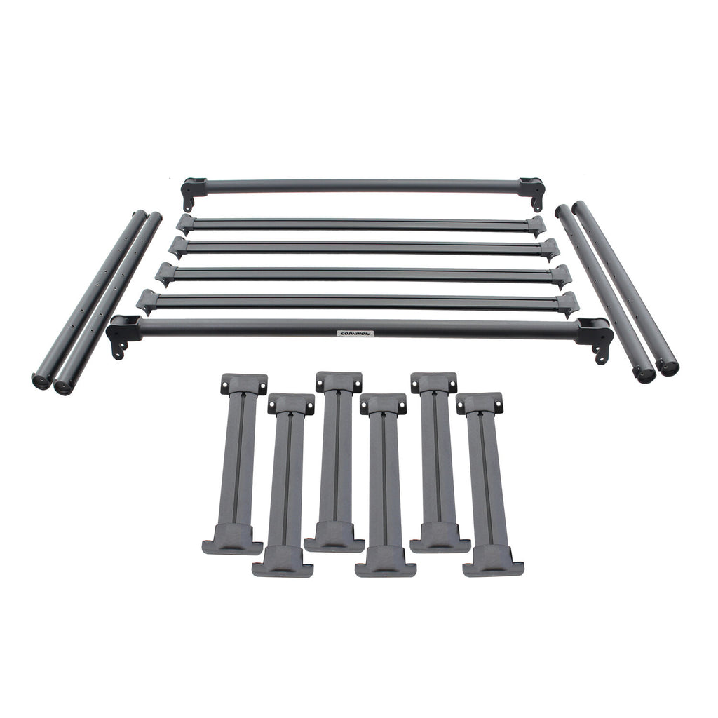 Go Rhino 5951000T-01 XRS Overland Xtreme Rack Box 1 Only for Select Chevrolet Colorado, Ford Ranger, GMC Canyon, Nissan Frontier, Toyota Tacoma