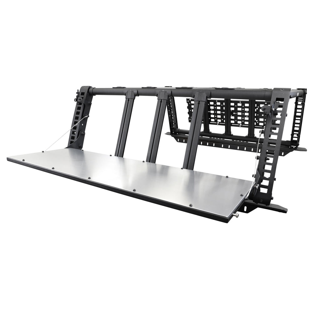 Go Rhino 5950115T XRS Accessory Gear Table - Full-Sized Truck for Select Chevrolet Silverado 1500, Ford F-150, GMC Sierra 1500, Ram 1500, Toyota Tundra