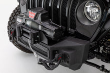 Load image into Gallery viewer, Go Rhino 331100T Rockline Winch-Ready Front Stubby Bumper For Jeep for Select Jeep Gladiator, Jeep Wrangler, Jeep Wrangler JK