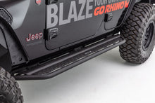 Load image into Gallery viewer, Go Rhino D64506T Dominator Xtreme D6 Side Steps with Rocker Panel Mounting Brackets Kit for Select Jeep Wrangler