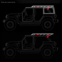 Load image into Gallery viewer, Go Rhino 5910012T SRM Roll Bar Mounting Kit - Jeep JLU Mount for Select Jeep Wrangler
