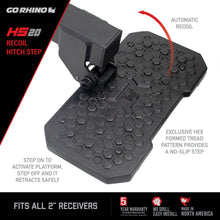 Load image into Gallery viewer, Go Rhino HS2012T HS-20 Recoil Hitch Step
