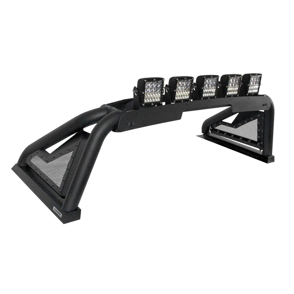 Go Rhino 911610T Sport Bar 2.0 with Power Actuated Retractable Light Mount for Select Chevrolet Silverado 1500, Chevrolet Silverado LTD, GMC Sierra 1500, GMC Sierra Limited