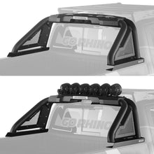 Load image into Gallery viewer, Go Rhino 911610T Sport Bar 2.0 with Power Actuated Retractable Light Mount for Select Chevrolet Silverado 1500, Chevrolet Silverado LTD, GMC Sierra 1500, GMC Sierra Limited