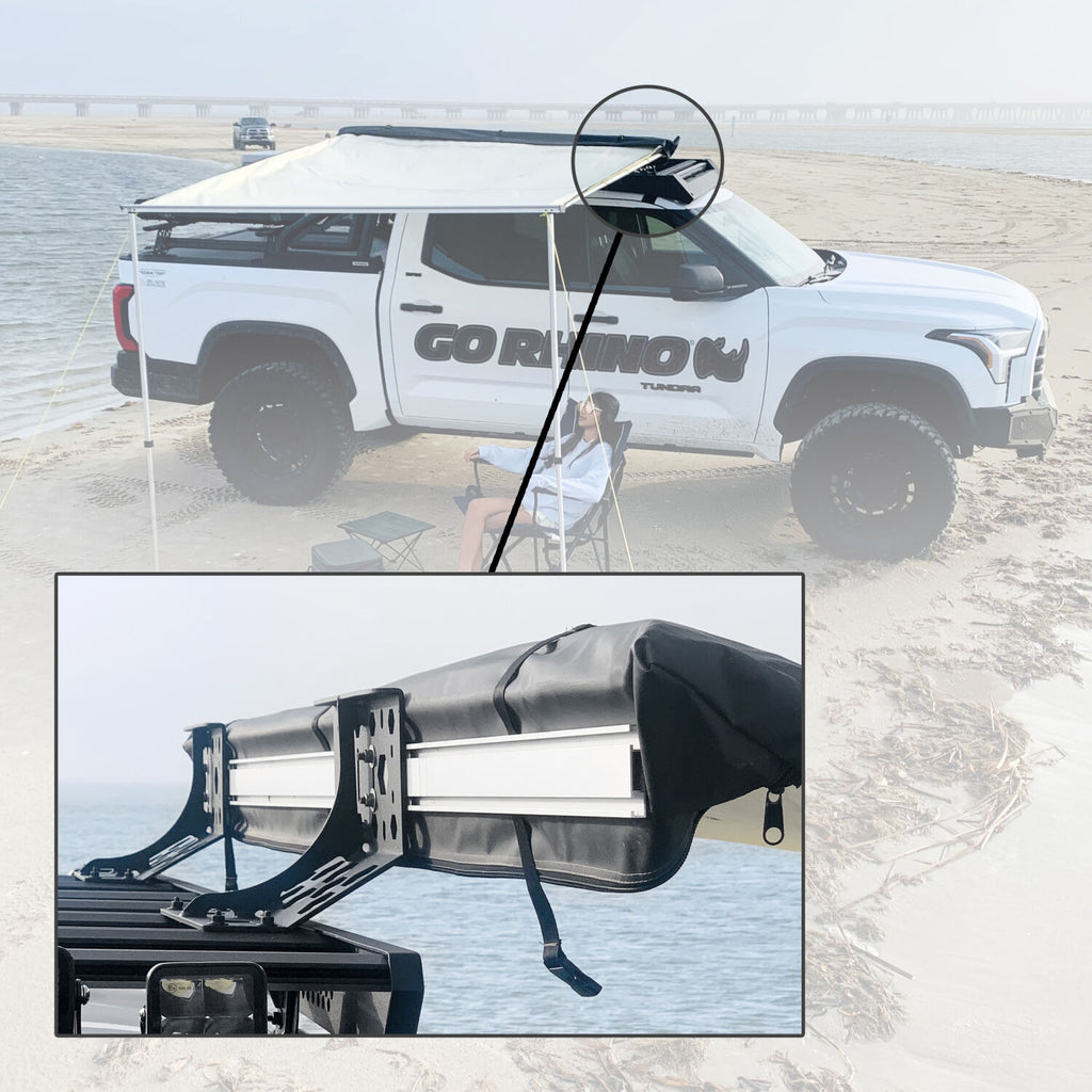 Go Rhino 5950040T XRS/SRM Awning Bracket Kit