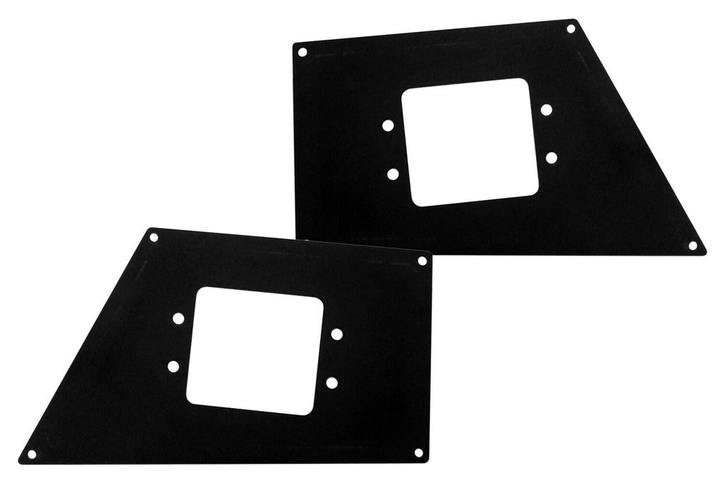Go Rhino 241731T BR5/BR10 Front Light Plates (3x3 Flush Mount) for Select Chevrolet Silverado 1500, Chevrolet Silverado HD, Chevrolet Silverado HD, Dodge Ram 2500, Dodge Ram 3500, Ford F-150, Ford F-250 Super Duty, Ford F-350 Super Duty, Ford F-450 Super