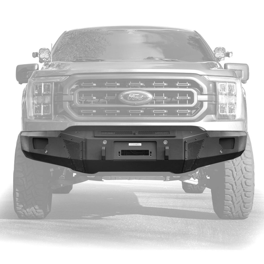 Go Rhino 24398T BR6 Winch-Ready Front Bumper for Ford F-150 for Select Ford F-150