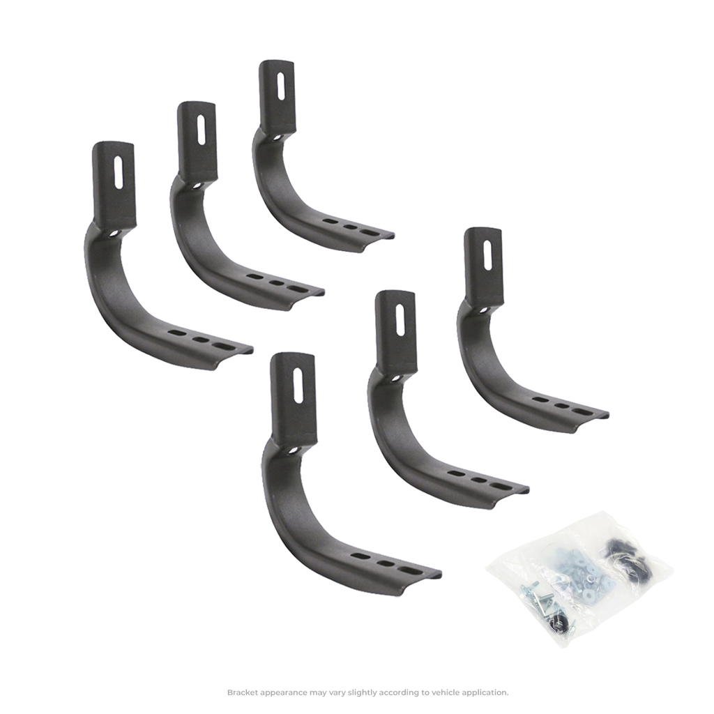 Go Rhino 6843515 OE Xtreme Cab Length Side Steps - MOUNTING BRACKETS ONLY for Select Nissan TITAN