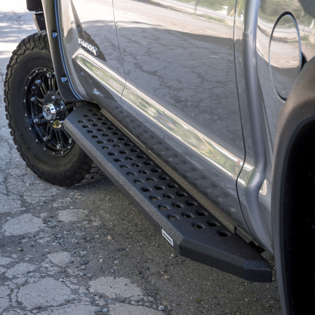 Go Rhino 69429980T RB20 Running Boards with Mounting Brackets Kit for Select Ram 1500, Ram Classic