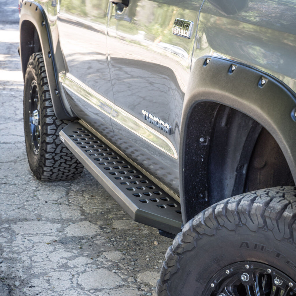 Go Rhino 69492648PC RB20 Running Boards with Mounting Brackets Kit for Select Jeep Wrangler, Jeep Wrangler JK