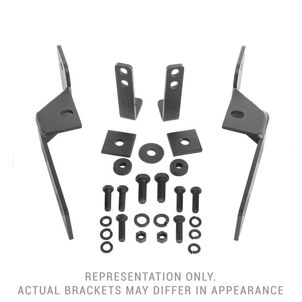 Go Rhino 55985 RC2 Bull Bar - Mounting Bracket Kit Only for Select Ford F-250 Super Duty, Ford F-350 Super Duty