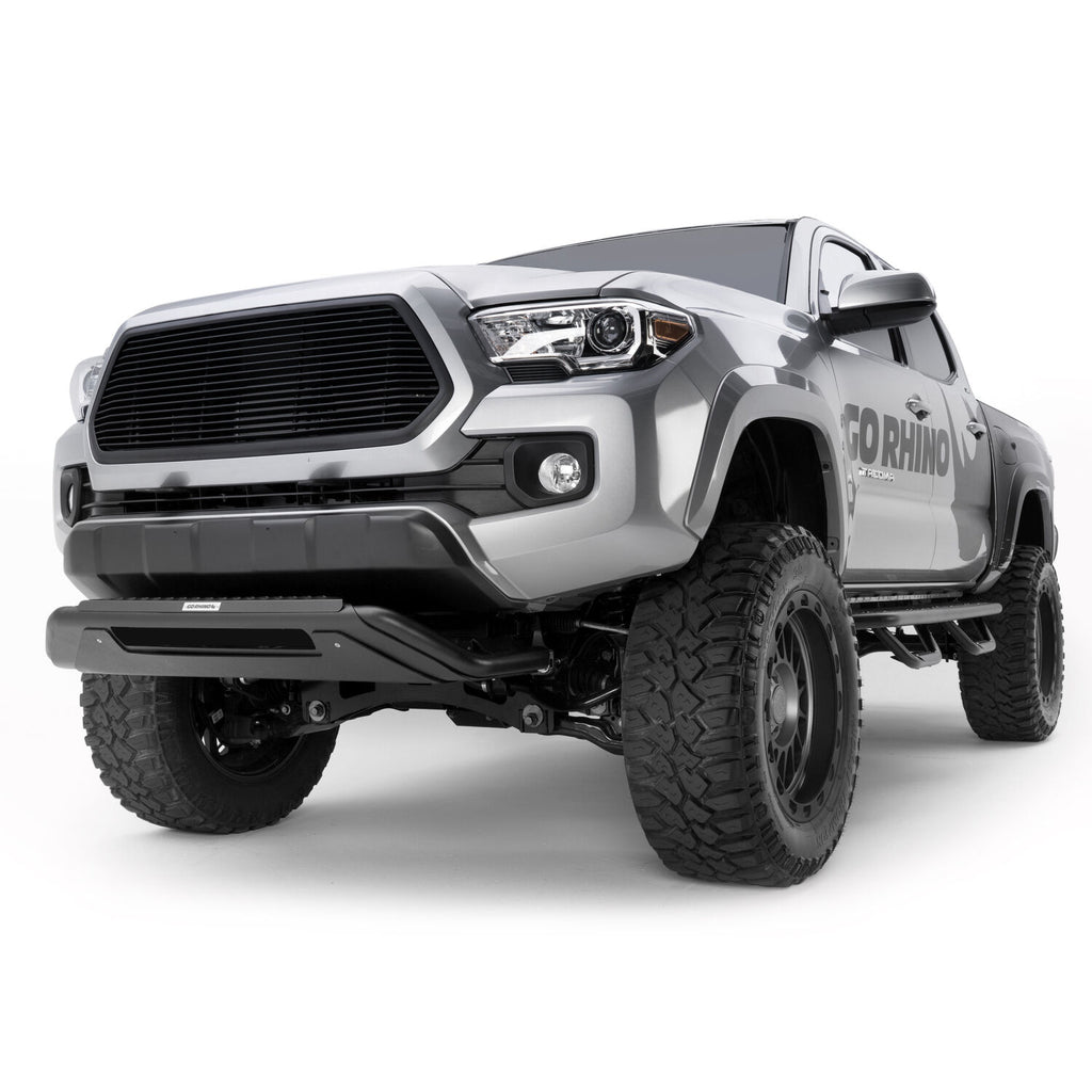 Go Rhino 562960T RC3 LR Light Ready Skid Plate Bull Bar with Mounting Brackets Kit for Select Chevrolet Silverado 1500, Chevrolet Silverado LD