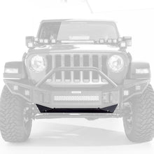 Load image into Gallery viewer, Go Rhino 332100T Rockline Front Bumper Lower Skid Plate For Jeep JL/JLU/JT for Select Jeep Gladiator, Jeep Wrangler