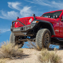 Load image into Gallery viewer, Go Rhino 332100T Rockline Front Bumper Lower Skid Plate For Jeep JL/JLU/JT for Select Jeep Gladiator, Jeep Wrangler