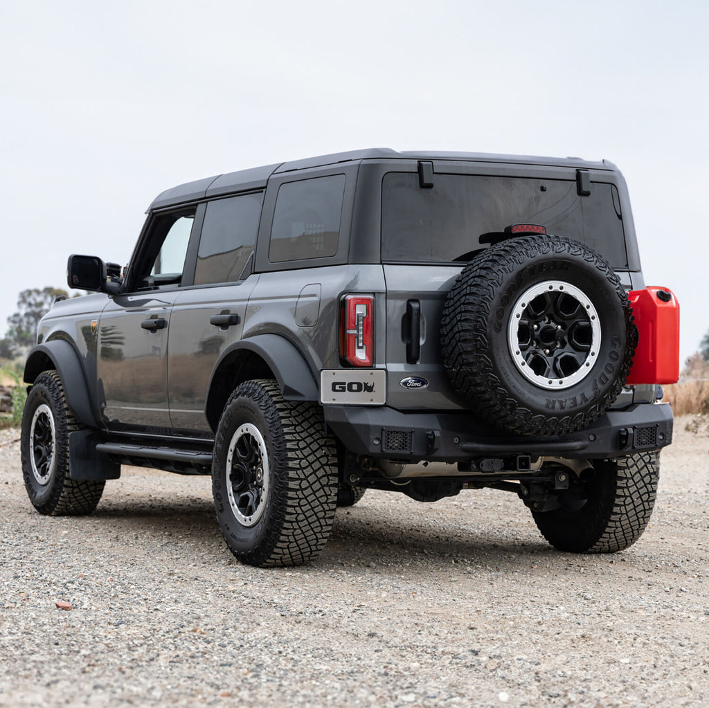Go Rhino 371400T Rockline Rear Full Width Bumper for Ford Bronco for Select Ford Bronco