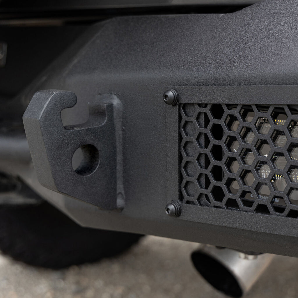 Go Rhino 371400T Rockline Rear Full Width Bumper for Ford Bronco for Select Ford Bronco