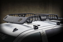 Load image into Gallery viewer, Go Rhino 59025T SR20 Tubular Steel Roof Rack With 2x Light Mount Openings - 48" Long