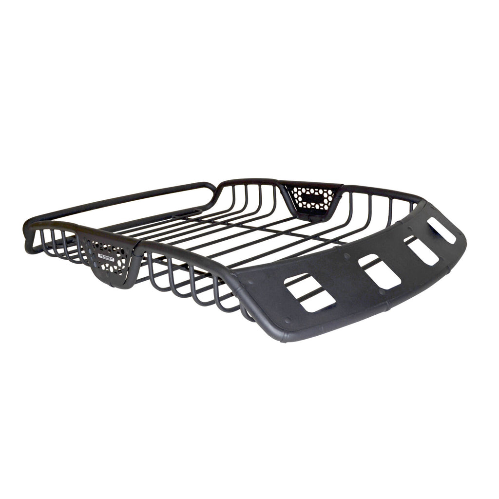 Go Rhino 59045T SR40 Tubular Steel Roof Rack With 4x Light Mount Openings - 48" Long