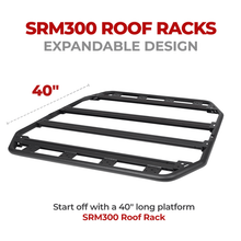 Load image into Gallery viewer, Go Rhino 5933060T SRM300 60" Long x 40" Wide Flat Platform Roof Rack