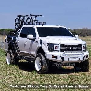 Go Rhino 24397T BR6 Winch-Ready Front Bumper for Ford F-150 for Select Ford F-150
