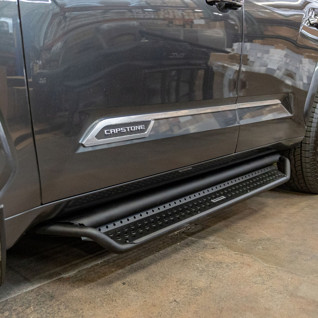 Go Rhino D14439T Dominator Xtreme D1 Side Steps with Rocker Panel Mounting Kit for Select Toyota Sequoia