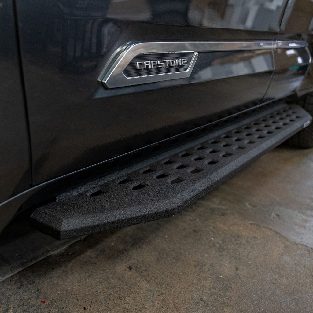 Go Rhino 69443973T RB20 Running Boards with Mounting Brackets Kit for Select Toyota Sequoia