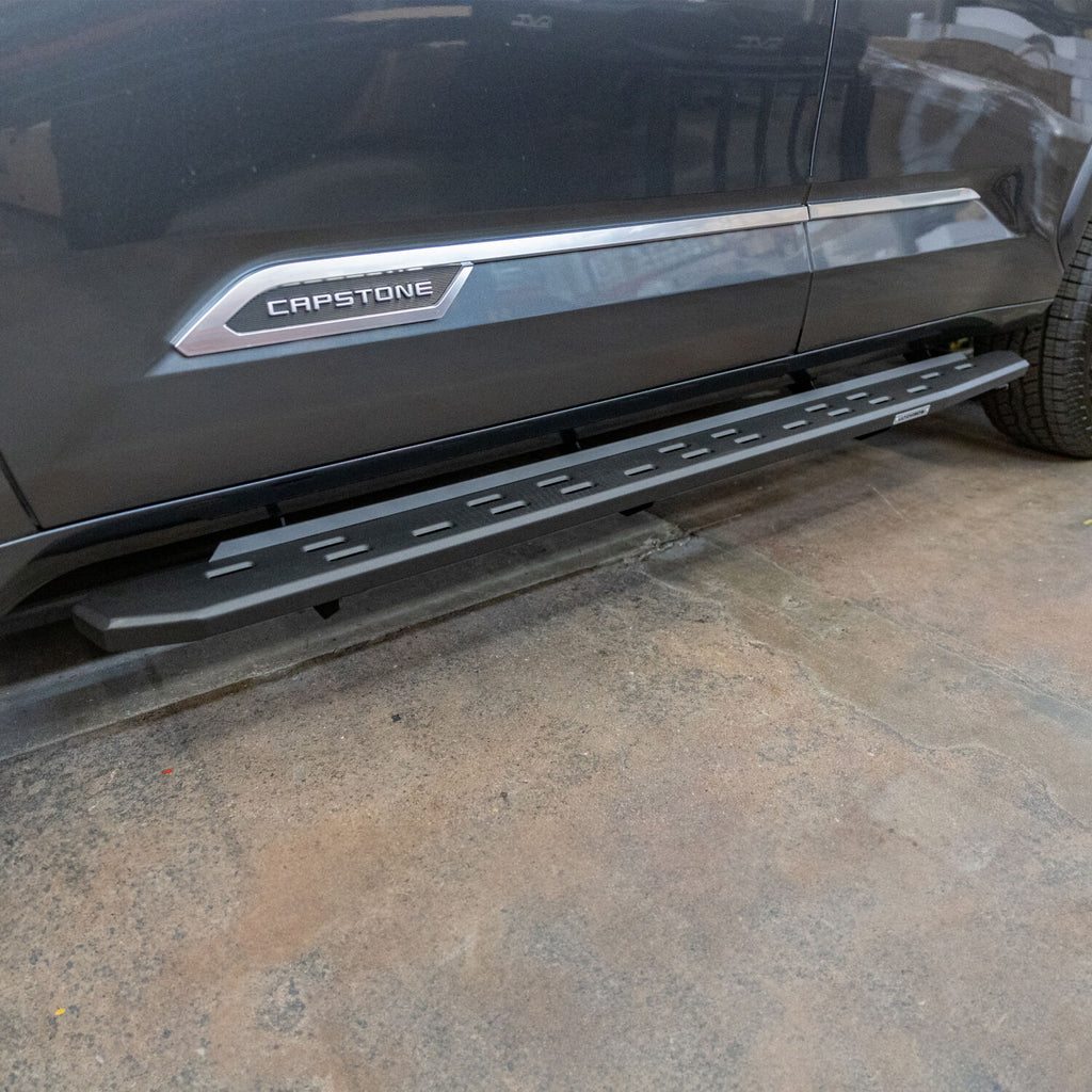 Go Rhino 69643973SPC RB30 Slim Line Running Boards with Brackets Kit for Select Toyota Sequoia