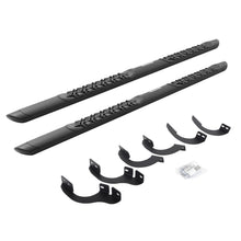 Load image into Gallery viewer, Go Rhino V3442568T V-Series V3 Aluminum Side Steps with Mounting Brackets Kit - Textured Black for Select Toyota 4Runner