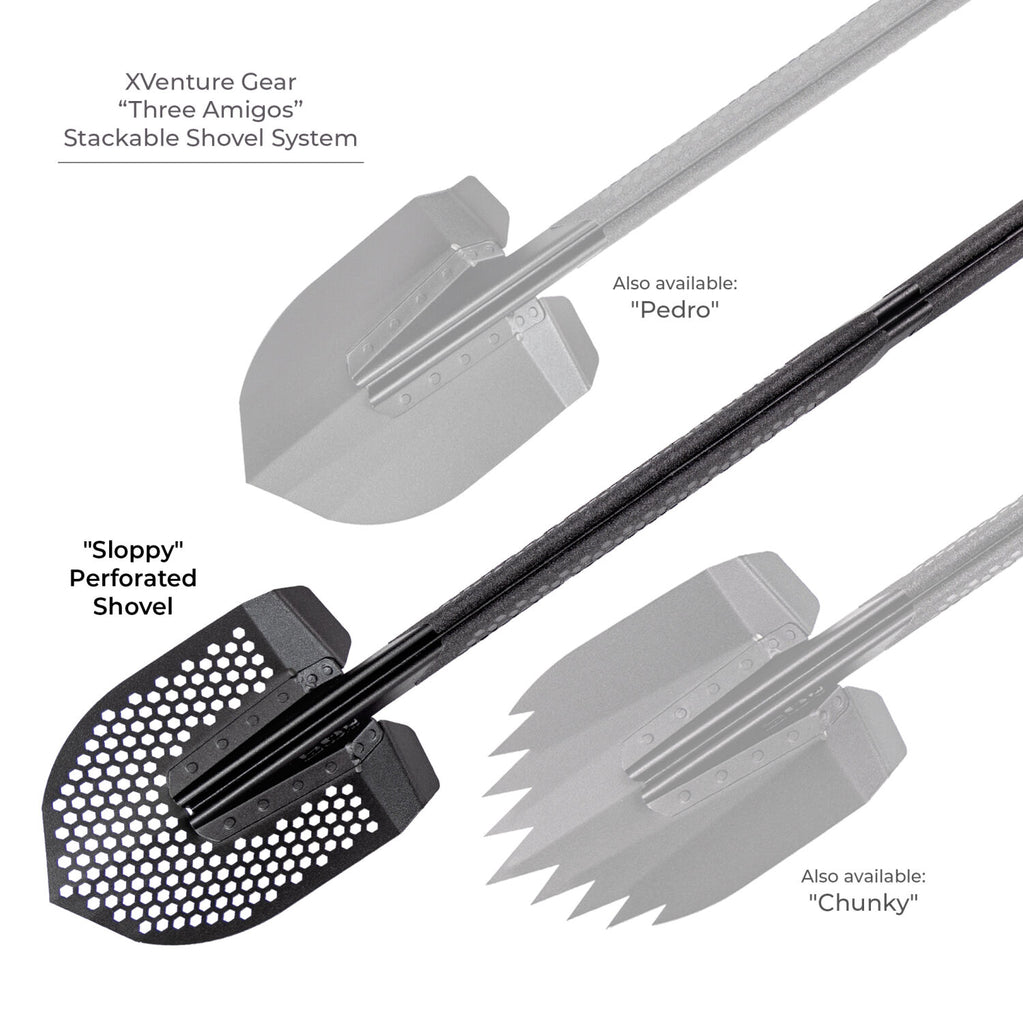 Go Rhino XG-RS50030T Xventure Gear - Stackable Perforated Shovel