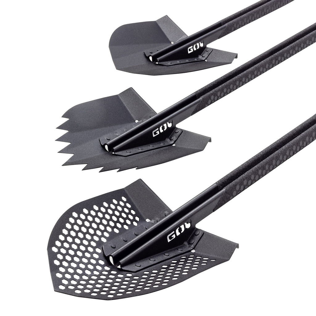 Go Rhino XG-RS50100T Xventure Gear - Three-Shovel System with 4-CORE Mount