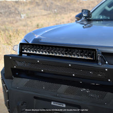 Load image into Gallery viewer, Go Rhino 752002112CDS Blackout Combo Series - DOUBLELINE 20" Double Row LED Light Bar w/Amber LEDs