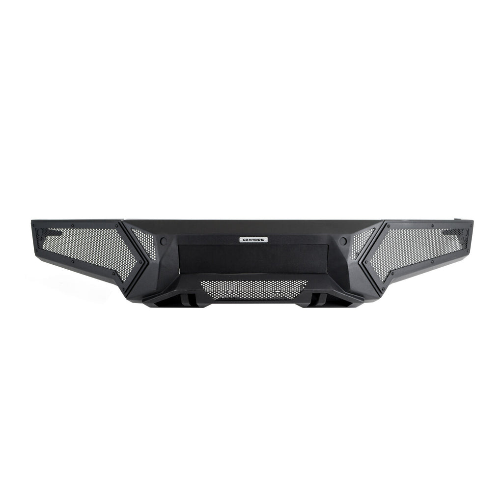 Go Rhino 341301T Element Front Bumper with Power Actuated Hide-Away Light Bar Mount for Select Ram