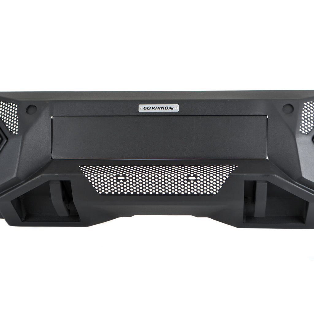 Go Rhino 341301T Element Front Bumper with Power Actuated Hide-Away Light Bar Mount for Select Ram