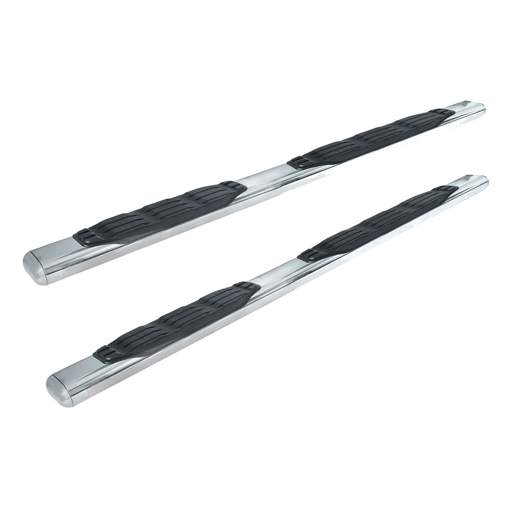 Go Rhino 10580PS 5" 1000 Series Oval Side Steps - BOARDS ONLY for Select Chevrolet Avalanche, Chevrolet Colorado, Chevrolet Silverado 1500, Chevrolet Silverado LD, Chevrolet Silverado LTD, Chevrolet Silverado HD, Chevrolet Silverado 3500, Chevrolet