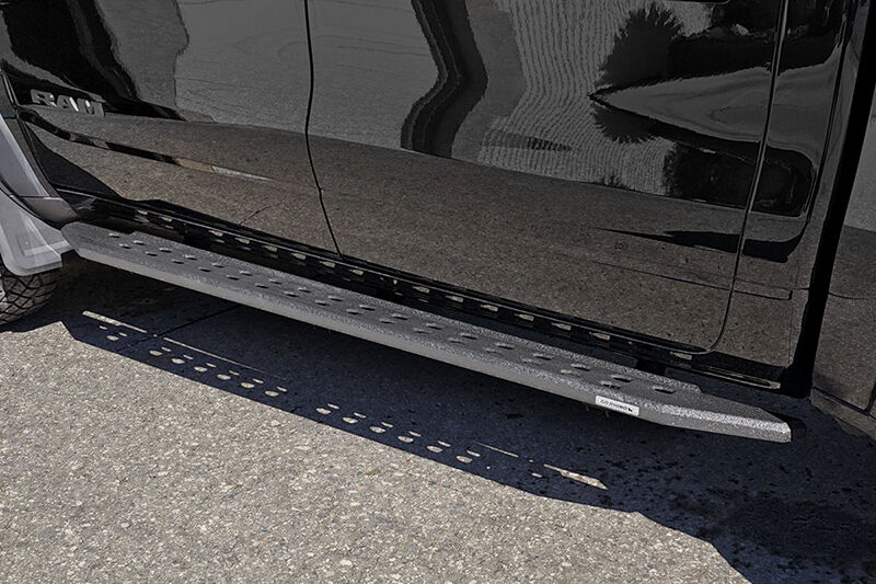 Go Rhino 69430687ST RB20 Slim Line Running Boards with Mounting Bracket Kit for Select Ram