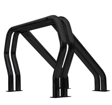 Load image into Gallery viewer, Go Rhino 9109370DDB Bed Bars Complete Kit - Double Bar/Double Kicker (Between wheel wells) - Black for Select Ford Ranger, GMC Sonoma, Isuzu Hombre, Isuzu Pickup, Jeep Comanche, Mazda B2000, Mazda B2200, Mazda B2300, Mazda B2500, Mazda B2600, Mazda