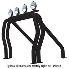 Load image into Gallery viewer, Go Rhino 9009560DSB Bed Bars Complete Kit - Double Bar/Single Kicker (Between wheel wells) - Black for Select Chevrolet C10, Chevrolet C1500, Chevrolet C20, Chevrolet C2500, Chevrolet C30, Chevrolet C3500, Chevrolet K10, Chevrolet K1500, Chevrolet K20,