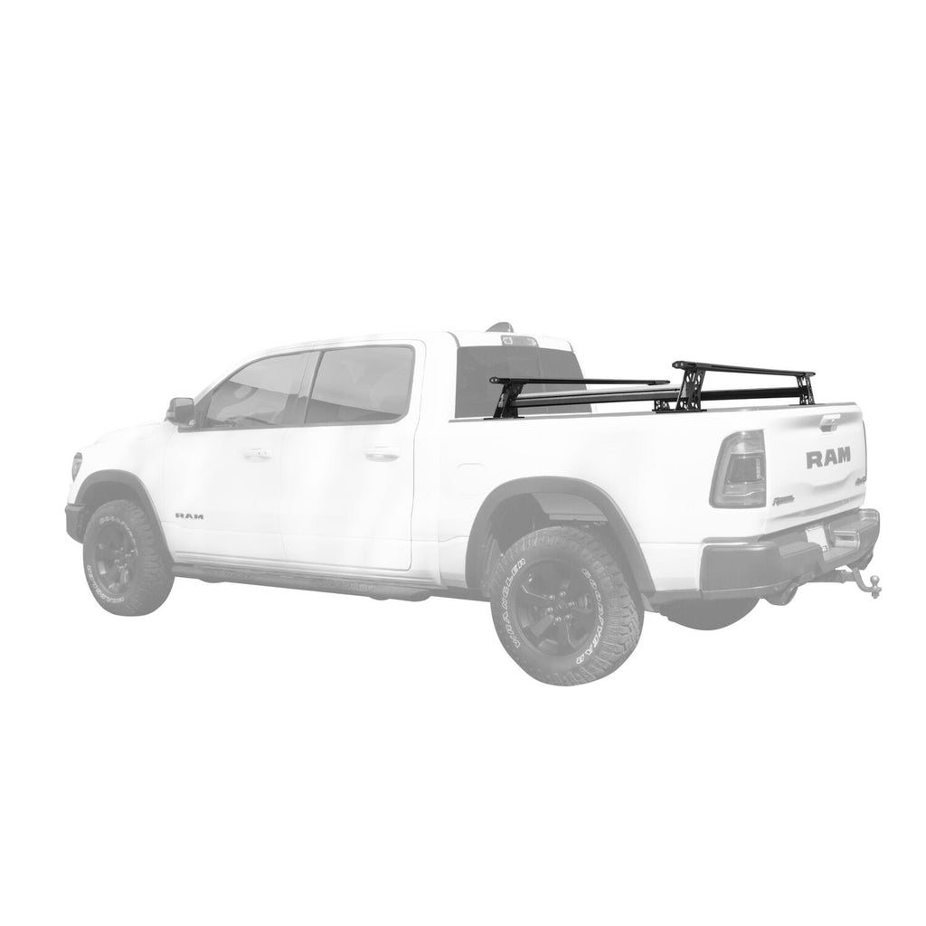 Go Rhino 5935015T XRS Cross Bars - Bed Rail Kit for Full/Mid Sized Trucks W/Tonneau Cover T-Tracks for Select Chevrolet Colorado, Chevrolet Silverado 1500, Chevrolet Silverado LTD, Chevrolet Silverado HD, Chevrolet Silverado HD, Ford F-150, Ford F-250