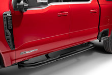Load image into Gallery viewer, Go Rhino 4155B 4000 Series Side Steps with Mounting Brackets Kit - Black Powder Coat for Select Ford F-150, Ford F-250 Super Duty, Ford F-350 Super Duty