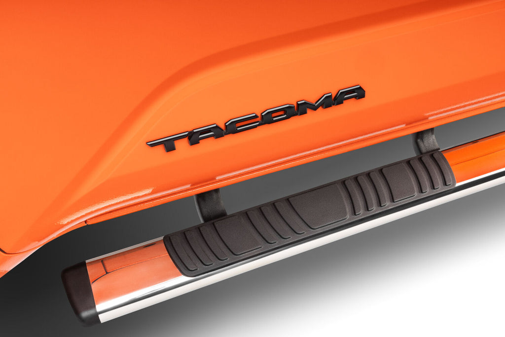 Go Rhino 685443280PS 5" OE Xtreme Low Profile Side Steps with Mounting Brackets Kit for Select Toyota Tacoma